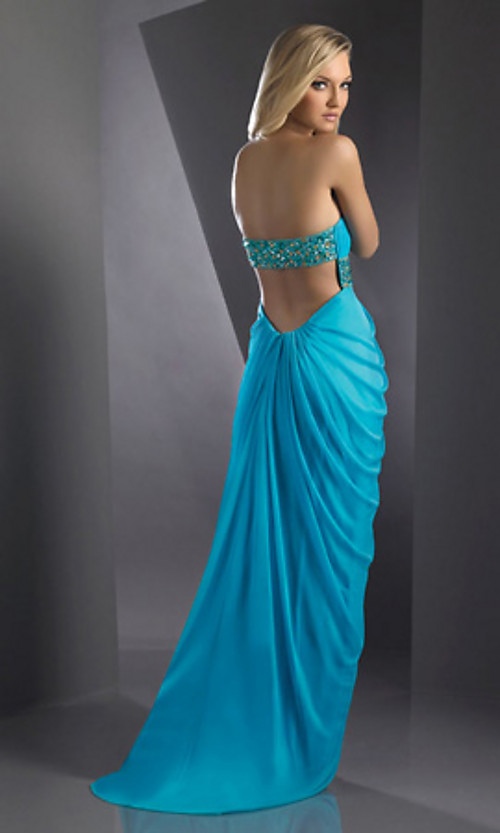 blue prom dresses	